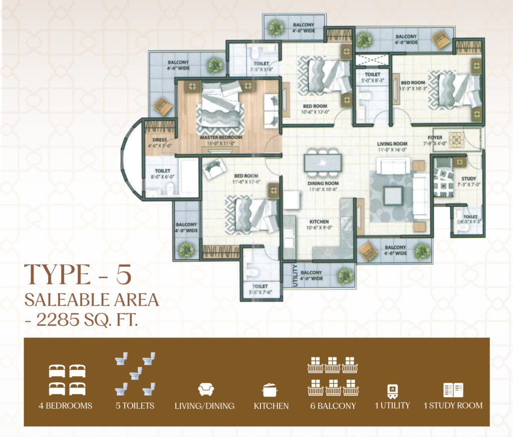 Type 5 Floor Plan